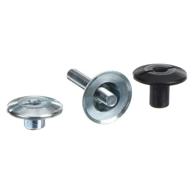3M Unitized Wheel Mandrel: 1/4 in Shank, For 3/8 in Wheel Arbor - Screw Lock-Type Wheel Arbors