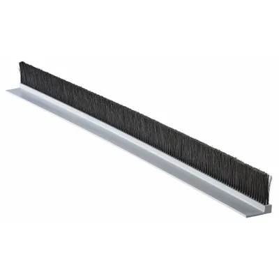 TANIS Strip Brush: 3 in Bristle Trim Ht, 0.02 in Bristle Dia, 6 ft Overall Lg - General Purpose Nylon Strip Brushes with Rigid Direct-Mount Backing