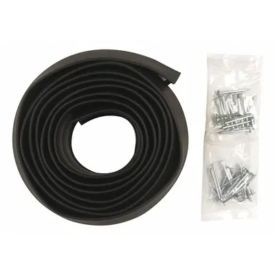 FROST KING Door Bottom Seal: Single Fin Insert, 9 ft Lg, 2 1/4 in Wd - Weatherstrip Tubing