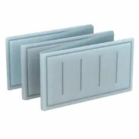Link Air Filter: 16 in x 24 in x 1 in, 24 in Section Wd, 5 Sections, 3 Ply, MERV 8