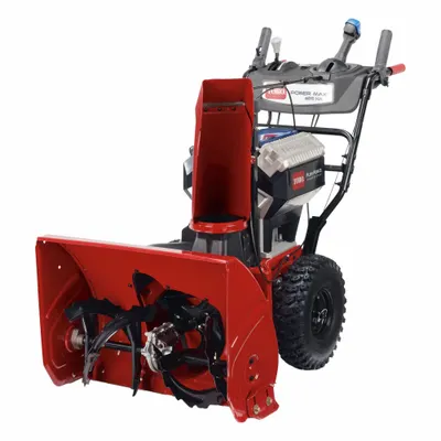 TORO Cordless Walk-Behind Snow Blower Kit: 200° Chute Turning Radius, Cordless - Battery-Powered Snow Blowers