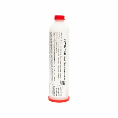 DOWSIL Heat Sink Compound: 360 g Size, Cartridge, Paste, White - HVAC Heat Compounds
