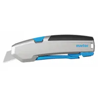 MARTOR Smart Knife: 6 in Overall Lg, Rubberized, 3/4 in Overall Wd, Aluminum, Black/Blue/Gray (MPN 625001.02)