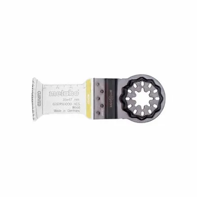 METABO Oscillating Tool Blade: 1 1/4 in Blade Wd, 1 7/8 in Overall Lg, Plunge Cutting - Starlock Mounted Blades