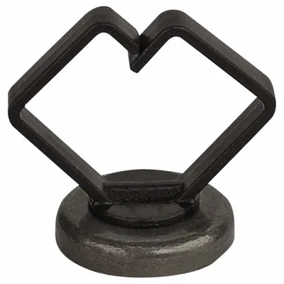 MAG DADDY Snap-In Cable Holder: 1 in Max. Bundle Dia., Polymer, Black - Magnetic Cable Clips