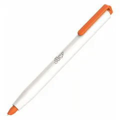 Precision knife with a ceramic blade measuring 1/4 in length and 0.22 in thickness, mounted on a 5 1/4 in glass filled nylon handle. Suitable for trimming, scoring, and slicing thin materials in industrial applications.
