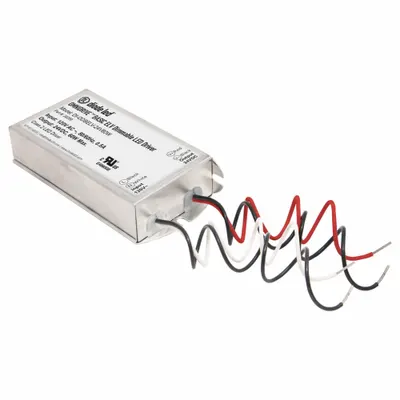 DIODE LED Electronic Dimmable Driver: 60 W Power Output, 120V AC, 24V DC, 4 3/16 in Lg - Tape & Linear Light Power Supplies