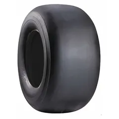 MARASTAR lawn mower tire in size 13X6.50-6 with a smooth tread pattern. Supports up to 480 lb. Suitable for lawn mowers, garden tractors, and small utility trailers where minimal ground disturbance is desired on turf or paved surfaces.