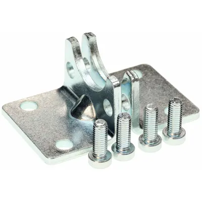SMC Foot Bracket: Foot, Fits 40 mm Bore Dia, 55 mm Overall Lg, Steel, M6 Thread Size - Foot Mounting Hardware