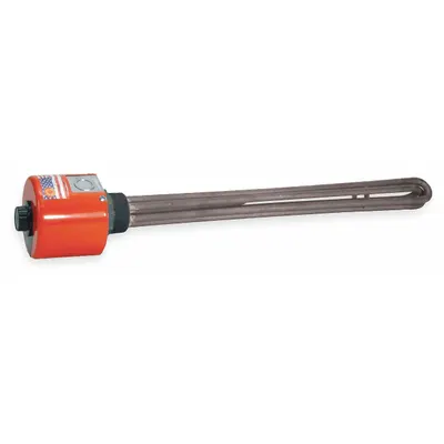 TEMPCO Screw Plug Immersion Heater: 1 Phase, 120V AC, 1,000 W Watt, 1 1/4 in NPT - Screw-Plug Immersion Heaters