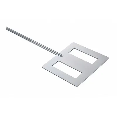 IKA Paddle Stirrer: Paddle Stirrer, 3/8 in Shaft Dia, 21 3/4 in Shaft Lg, Paddle - Overhead Stirrer Impellers