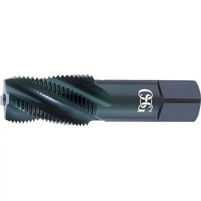 OSG 3/4"-14 NPT Spiral-Flute Pipe Tap for Stainless Steel - Spiral-Flute Pipe Taps for Stainless Steel