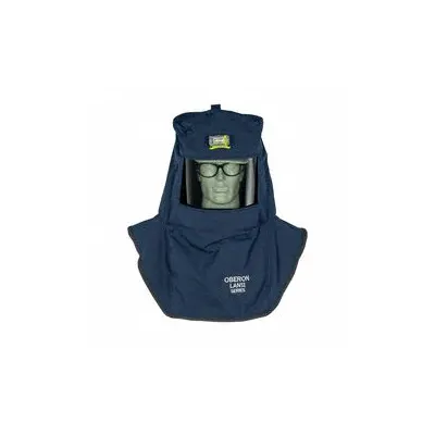 OBERON Arc Flash Hood: 2 PPE CAT, 12 cal/sq cm ATPV, Nomex ( 6.5 oz/sq yd), Ventilated - Category 2 Hoods