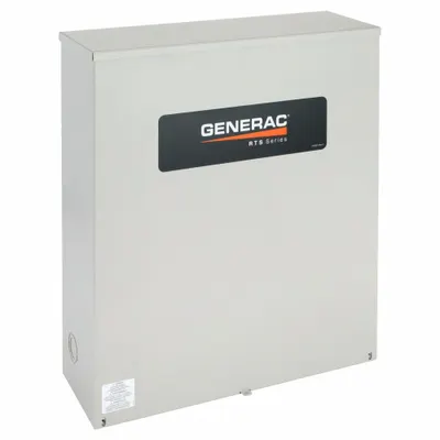 GENERAC Automatic Transfer Switch: Three Phase, 100 A Current Rating, 120/208V AC - Automatic Transfer Switches
