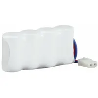 Battery: LV S W 1 R 120/277 EL N/LV S 1 R 120/277 EL N UM 4X, Nickel Cadmium, 4.8 V Volt (MPN ELB 4814N)