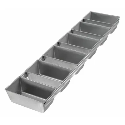 CHICAGO METALLIC 6-Slot Open Top Bread Pan - Bread & Loaf Pans