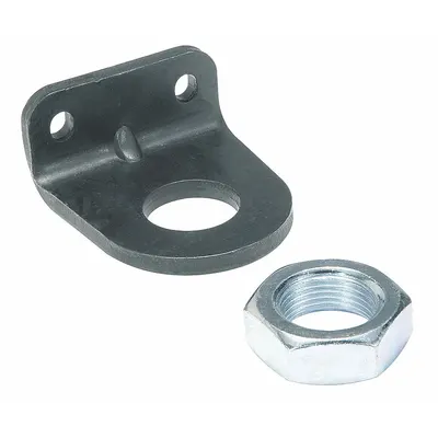 SPEEDAIRE Cylinder Mounting Hardware: Foot Mount Type, Fits 2 1/2 in_3 in Bore Dia - Foot Mounting Brackets