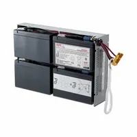 APC BY SCHNEIDER ELECTRIC UPS Replacement Battery: 12 V DC Volt, Detachable Cable, ISXT11LD1R230V (MPN RBC24)
