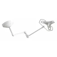 BURTON Examination Light: LED, 90,000 lux @ 24 in, Ceiling, 3700K, 95 CRI, 42 W Watt, 120V AC (MPN OPLEDSC)