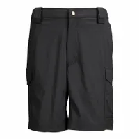 5.11 Tactical Shorts: Black, 36 in Waist, 9 in Inseam, 6% Spandex/94% Nylon Material, 5 Pockets (MPN 43057ABR-019-36)