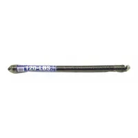 This carbon steel extension spring features 175 coils, a 0.141 in wire diameter, and a 1 5/16 in outside diameter. It has double loop ends and is non-handed in wind direction. Commonly used in counterbalance systems for overhead doors and similar tensioning applications