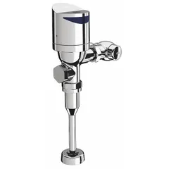 Top-mounting retrofit kit for converting manual urinal flush valves to automatic sensor operation. Suitable for commercial restroom applications. Includes a 3-year warranty.