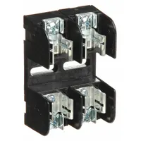 MERSEN Fuse Block: Open Block Design, 2 Pole, 250 V AC, Pressure Plate, Non-Indicating (MPN 20327R)
