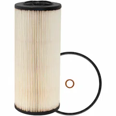 Diesel fuel/water separator cartridge with cellulose media, 9 3/4 in overall length, 4 3/16 in outside diameter. Includes furnished gasket. Used in diesel engine fuel systems to remove water and contaminants.