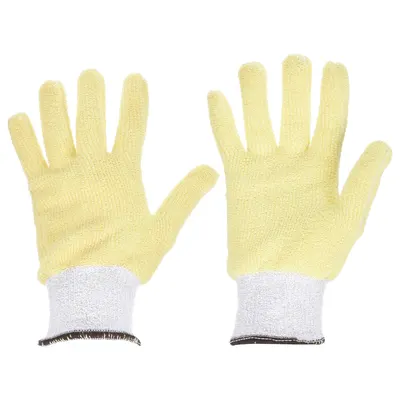 CONDOR Knit Gloves: L ( 9 ), Glove Hand Protection, Uncoated, 500°F Max Temp, Cotton - Uncoated Knit Gloves