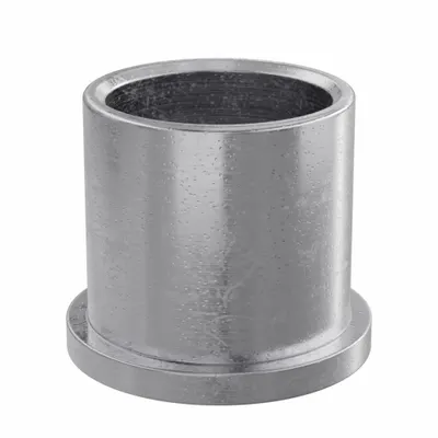 OILITE Flanged Sleeve Bearing: Iron-Copper, SAE 863, 1 1/4 in Bore, 1 1/2 in OD - Lubricated General Purpose Metallic Flanged Sleeve Bearings