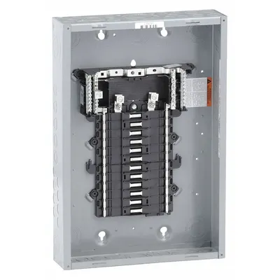 SQUARE D QO124L125PG Main Lug Convertible Plug-On Neutral Load Center - Square D QO - Main Lug, Convertible, Plug-On Neutral Load Centers