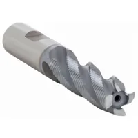 OSG Roughing End Mill: Cobalt, TiCN Coated, 4 Flute, Fine Pitch, 5/8" Mill Dia, 2" LOC, 4-1/8" OAL (MPN 4550608)