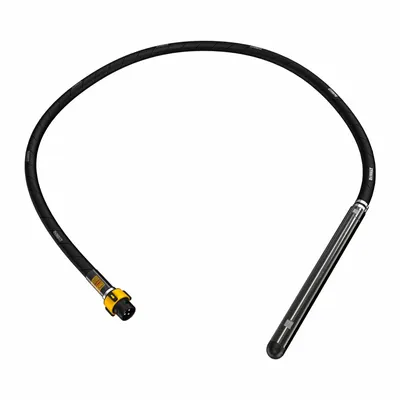 DEWALT Vibrator Head: DCPS310/DCPS320, 7 ft Overall Lg, 1 1/2 in Overall Wd, Quick-Connect - Replacement Shafts for Concrete Vibrators