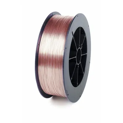 LINCOLN ELECTRIC ER70S-6 MIG Welding Wire, 0.035 in, 33 lb Plastic Spool