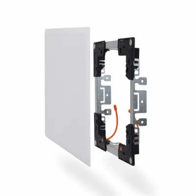 TOUGH GUY Access Door: 8 in Ht, 8 in Wd, Steel, 20 ga (Door)/24 ga (Frame), Powder Coated - Latching Access Doors