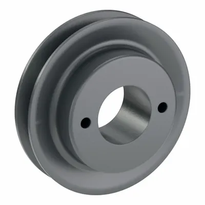OEM V-Belt Pulley: AK44 - Bushed-Bore Cast-Iron V-Belt Pulleys