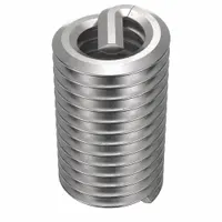 HELI-COIL Helical Insert: Tanged Tang Style, Free-Running, M4-0.70 Thread Size, Plain, Plain, 100 PK (MPN A1084-4CN100)