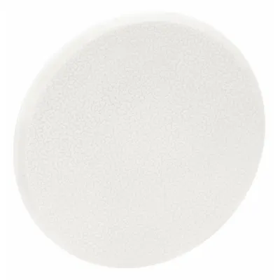 OEM Door Knob Wall Guard, White Plastic, 3 1/4 in Dia, 1/8 in Projection - Door Knob Wall Guards