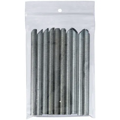 OEM APPROVED VENDOR Hang-Hole Reclosable Poly Bag, 10 in x 12 in, 1,000 Pack - Hang-Hole Reclosable Poly Bags