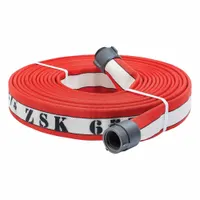 ARMTEX HP Fire Hose: Double Jacket, 1 3/4 in Hose Inside Dia, 50 ft Hose Lg, Red (MPN HP175R050-NH150-L)