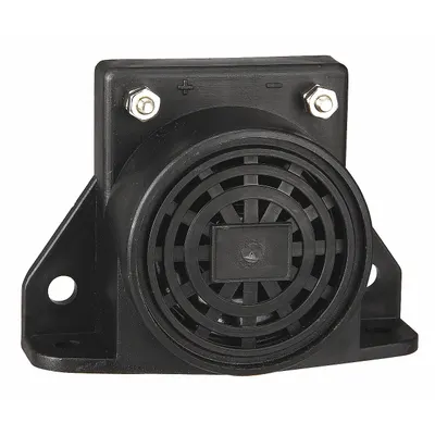 OEM APPROVED VENDOR Light-Duty Backup Alarm, Dual-Tone, 97 dB, 12-48V DC, 3 in Ht - Light-Duty Backup Alarms