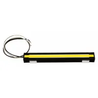 This hardwired exit sign retrofit kit replaces existing bulb-based units with white LED illumination. It features a plastic housing and direct wire connection, operating at 3.5 W. Suitable for upgrading exit signs in commercial or institutional settings
