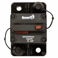 Automotive Circuit Breaker: CB, 42V DC, 60 A at 42V DC, Stud (MPN CB60PB)