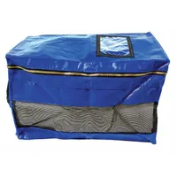 CORTECH Strong Box: 16 in Lg, Zipper, Puncture Resistant, Plastic, Blue (MPN pcsbx102809imp)