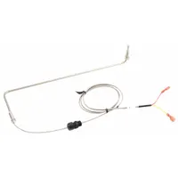 Thermocouple for Vulcan Hart ovens, used to sense temperature for proper oven operation. Suitable for commercial kitchen maintenance and repair
