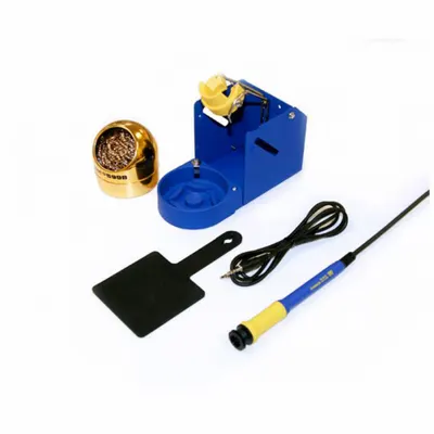 HAKKO Soldering Iron Kit: 140 W, 392°F to 932°C, 2.4 mm Tip Wd - Electric Soldering Irons with Station Connectors