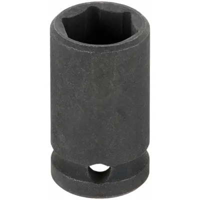 WESTWARD Impact Socket: 1/4 in Drive Size, SAE, 3/8 in Socket Size, 6-Point, Std - 1/4" Drive Impact Sockets