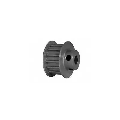 Dayton Timing Pulley: Curvilinear, Fixed, For HTD Timing Belt Section, For 9 mm Belt Wd - HTD Section Fixed-Bore Timing Pulleys with Hub