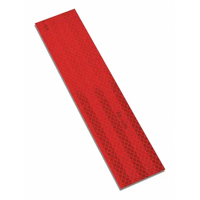 3M Reflective Tape: Buses/Construction/Emergency Vehicles/Rail, Red, 2 in Wd - Vehicle Reflective Strips
