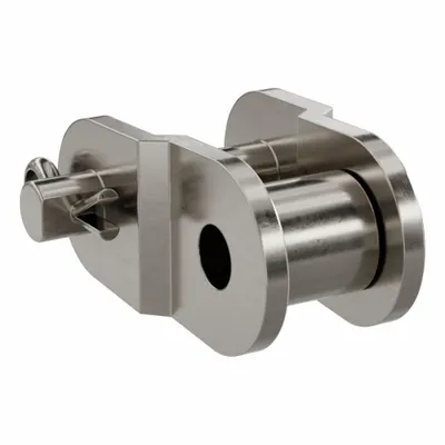 Dayton Offset Link: For Nickel-Plated Steel Roller Chains, 40, Single Strand, 1/2 in Pitch - Offset Links for ANSI Standard Chains